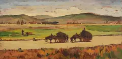 Giovanni Bartolena, Hay wagons