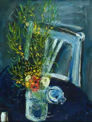 Guido Pajetta, Vase with flowers, 1948, Signature and date lower right.