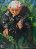 Carlo Levi, Elderly man with dog