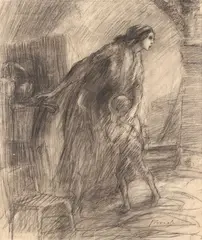 Gaetano Previati, Mother and son