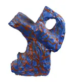 Franca Pisani, Untitled, Polychrome terracotta sculpture