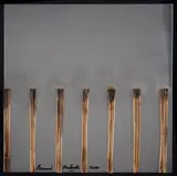 Bernard Aubertin, Dessin de Feu sur aluminium