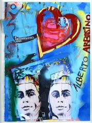 Giosetta Fioroni, Untitled (The Marvelous, Indeed), 2019, Signature and date lower right.