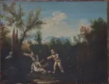 a Antonio Francesco Peruzzini, Putti Games, Oil on canvas