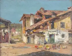 Country house (front and back) by Giuseppe Solenghi, offered May 2026