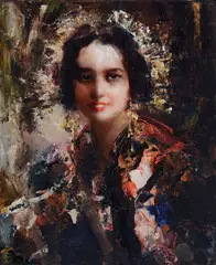 Mario Pobbiati, Portrait of a girl