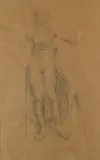 Study for the Ankle Medal by Vincenzo Gemito, 1920, Signature, offered May 2026