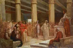 Domenico Morelli, Christ before Pontius Pilate