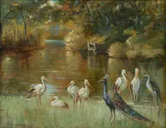 Pond by Alceste Campriani, offered May 2026