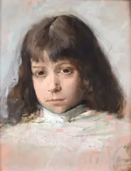 Cesare Ciani, Portrait of the granddaughter