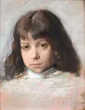 Cesare Ciani, Portrait of the granddaughter
