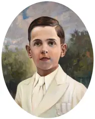 Portrait of a child by Cafiero Filippelli, Signature on the right in the composition., offered May 2026
