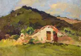 Carlo Domenici, The hut, 1949