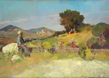 Carlo Domenici, Landscape and figures