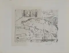 The Pike Fishing in the Cova by Alberto Manfredi, 1957, offered May 2026