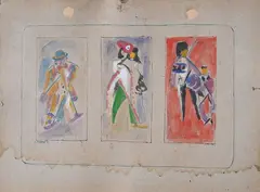 Three characters by Vieri Nannetti, offered May 2026