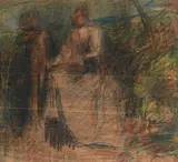 Rinaldo Agazzi, Figure, On the back: in ink