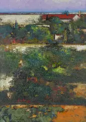 Landscape in Maremma by Sergio Scatizzi, 1992, offered May 2026