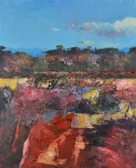 Landscape in Maremma by Sergio Scatizzi, 1992, offered May 2026