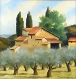 Nino Tirinnanzi, Houses in Chianti