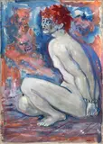 Untitled (Crouching Figure) by Aligi Sassu, offered May 2026