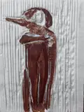 Girolamo Ciulla, Stele, in white Carrara marble