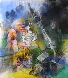 Sebastian Matta, Arache draws Europe, 1985