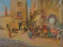 Tito Pellicciotti, Arabian landscape