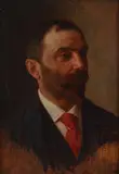 Giacomo Favretto, Self-portrait