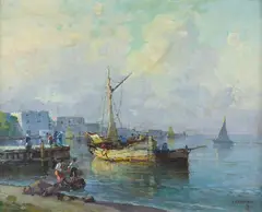 Nicolas De Corsi, Boats in port