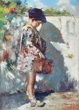 The schoolgirl by Vincenzo Irolli, offered Mar 2026