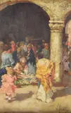 Market under the arcades by Vincenzo Irolli, offered Mar 2026