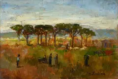 Giovanni Bartolena, Tuscan landscape