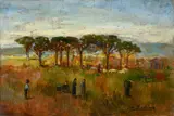 Giovanni Bartolena, Tuscan landscape
