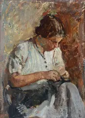 The seamstress by Cesare Ciani, offered Mar 2026