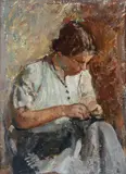 Cesare Ciani, The seamstress