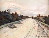 Banditella Road by Gino Romiti, 1936, offered Mar 2026