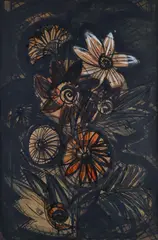 Dalia fra le zigne by Lojze Spazzapan, 1948, Sul verso: etichetta e timbri Ente Provinciale Turismo Torino, offered Mar 2026