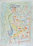Franco Rognoni, Harlequin with sax