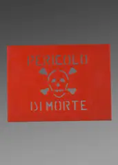 Michelangelo Pistoletto, Danger of death, Published by Galleria Sperone