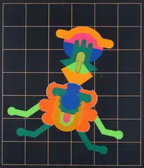 Renato Volpini, Untitled, 1973, On the back: signature and date.