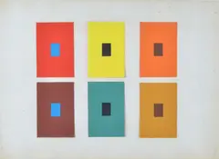 Getulio Alviani, Untitled, 1972, On the back: stamp