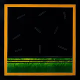 Geometric Sky by Franco Angeli, On the back: signature and title. Authentication from the Franco Angeli archive with no. P-180523/2023., offered Mar 2026