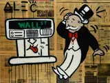 Alec Monopoly, Untitled, 2012, On the reverse: label Jerome Zodo Gallery