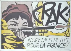 Crack! by Roy Lichtenstein, 1964, offered Mar 2026
