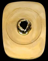Untitled by Lucio Fontana, 1968, On the reverse: Ars Porcellana, offered Mar 2026