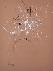 Georges Mathieu, Composition, 1959