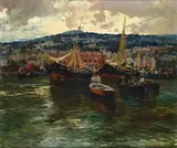 Ezelino Briante, Boats in port