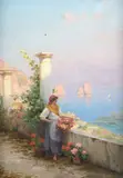 Giuseppe Chiarolanza, From the terrace of Capri