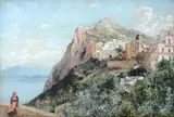 Carlo Brancaccio, View of Capri